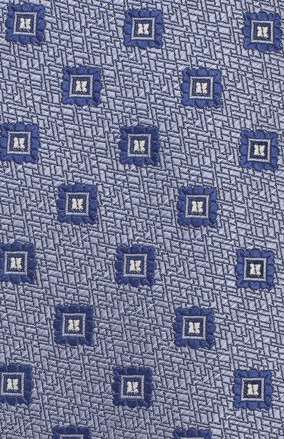 Шелковый галстук CANALI синего цвета по цене 8995 руб., арт. 18/HJ02077, фото 3 Шелковый галстук CANALI, арт. 18/HJ02077, фото 3