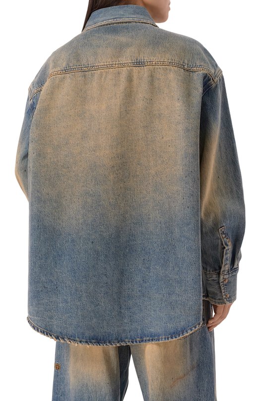Джинсовая рубашка Ksubi WFA25SH006 Синий  WFA25SH006 Фото 4