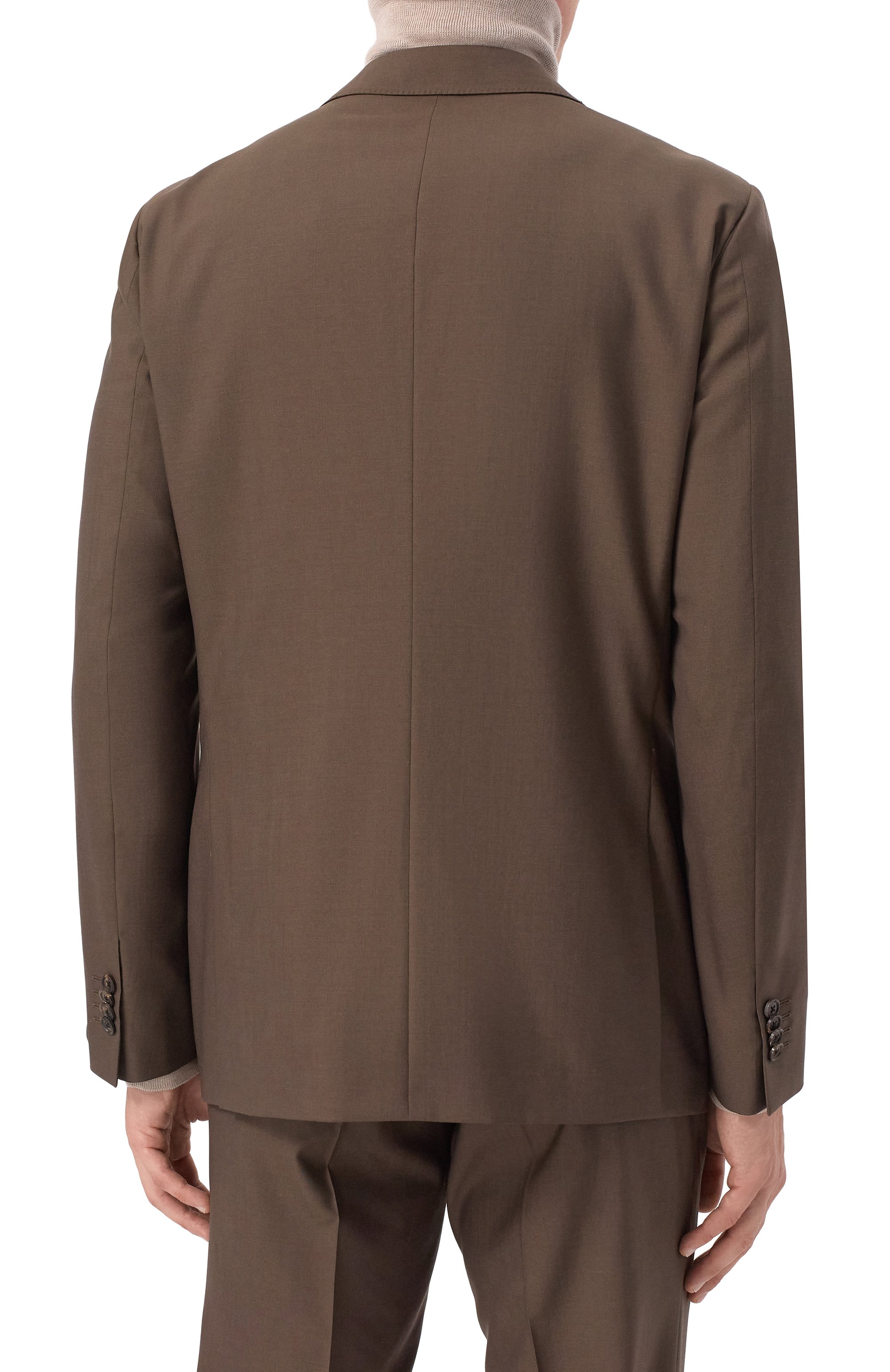 Шерстяной костюм CORNELIANI коричневого цвета по цене 167000 руб., арт. 256005-2518414_SET, фото 5 Шерстяной костюм CORNELIANI, арт. 256005-2518414_SET, фото 5