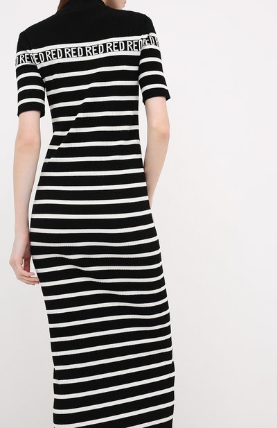 Платье из вискозы REDVALENTINO, арт. UR3KD00Q/58H, фото 4