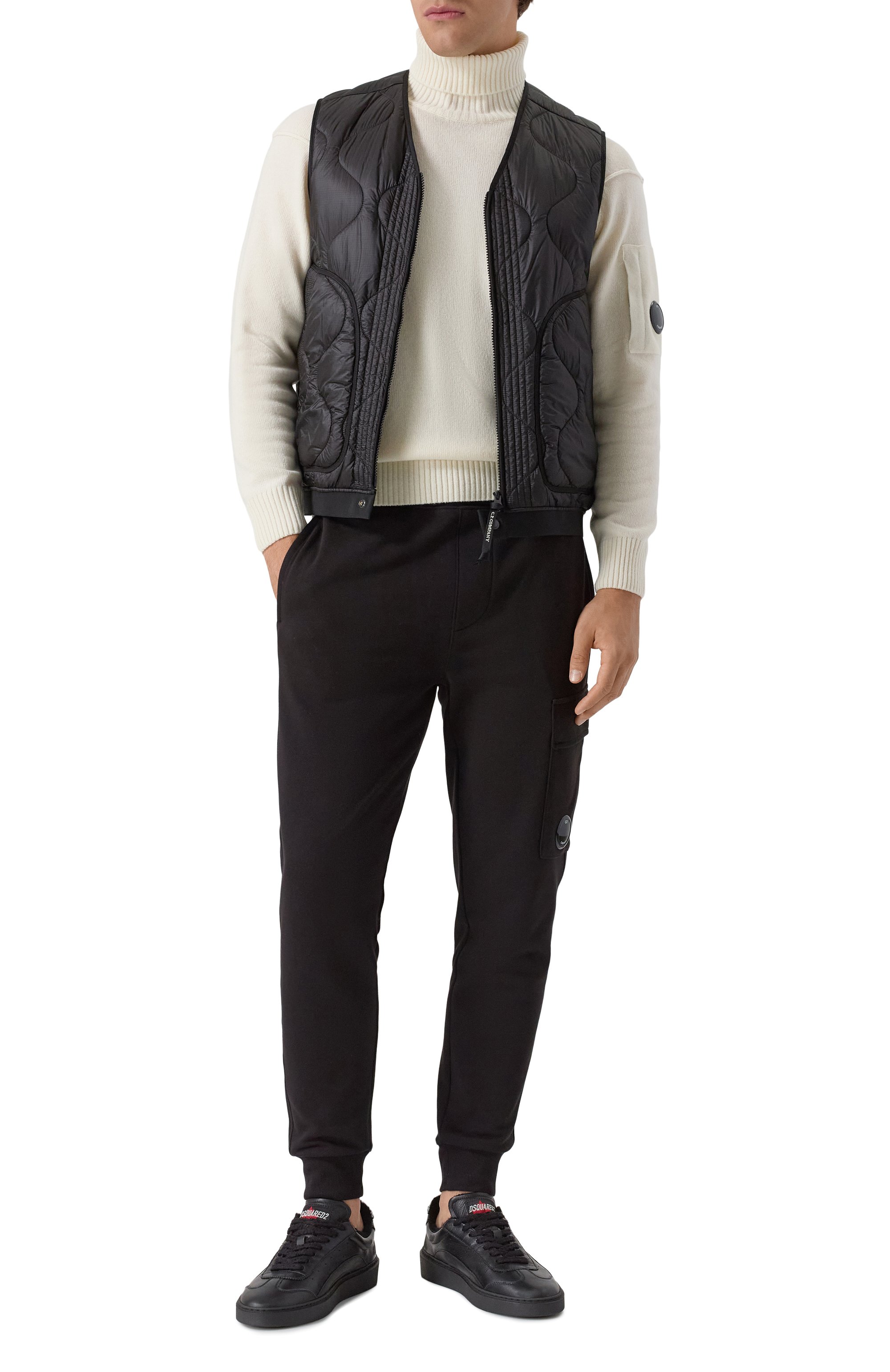 Кожаные кеды rider DSQUARED2, арт. SNM0452/01506719, фото 2