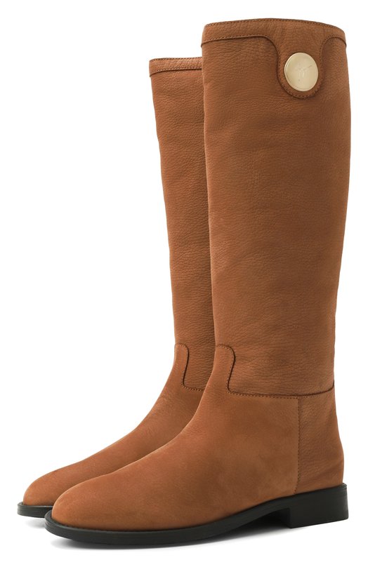 Замшевые сапоги Giuseppe Zanotti Design I580008 Коричневый I580008