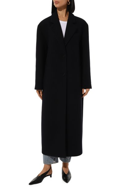 Кашемировое пальто SASHAVERSE темно-синего цвета по цене 221400 руб., арт. CT003/CM/1409.409/W25, фото 3 Кашемировое пальто SASHAVERSE, арт. CT003/CM/1409.409/W25, фото 3