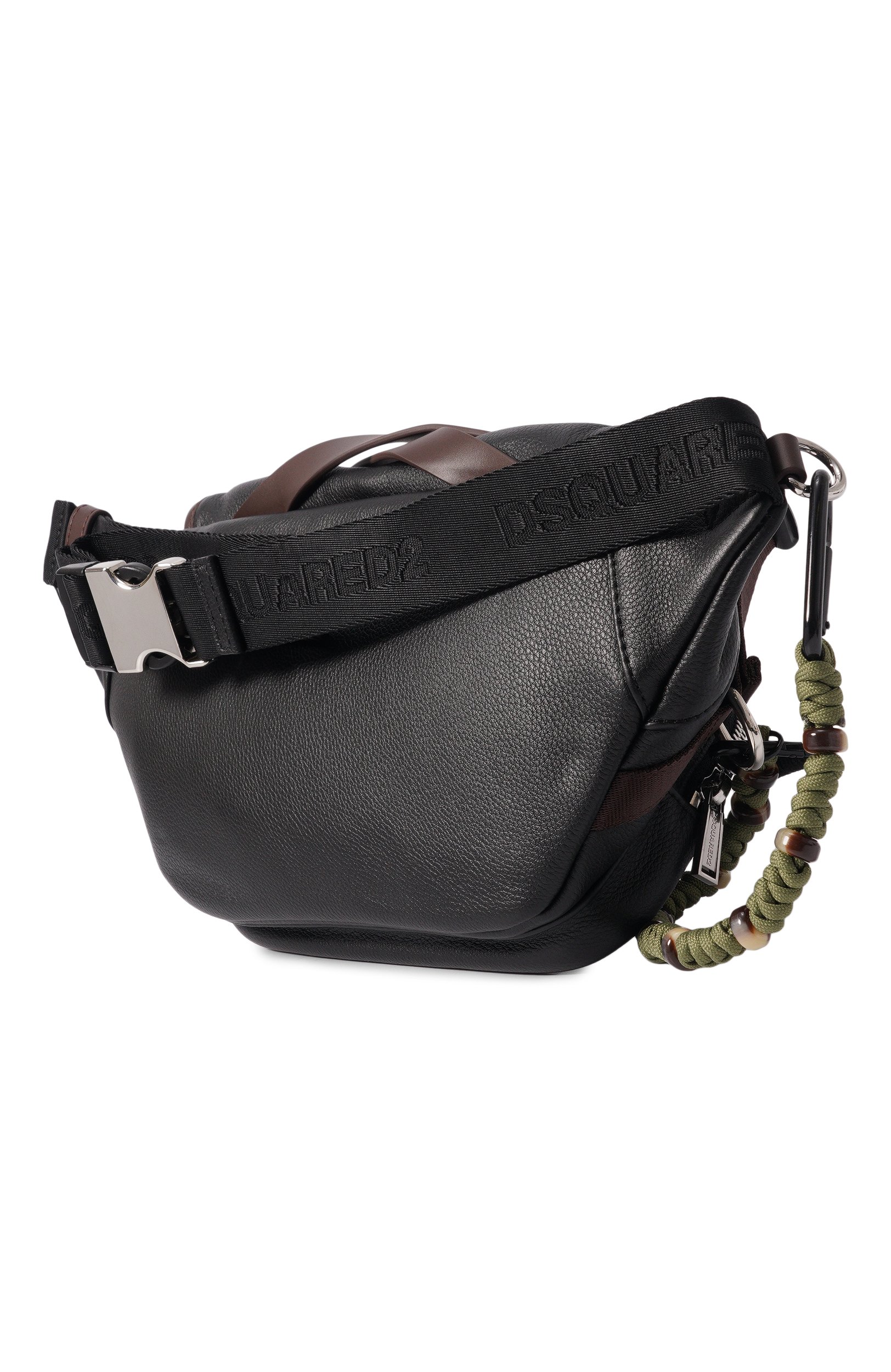 Поясная сумка d2 upside down DSQUARED2 черного цвета по цене 66550 руб., арт. BBM0082/25109053, фото 3 Поясная сумка d2 upside down DSQUARED2, арт. BBM0082/25109053, фото 3