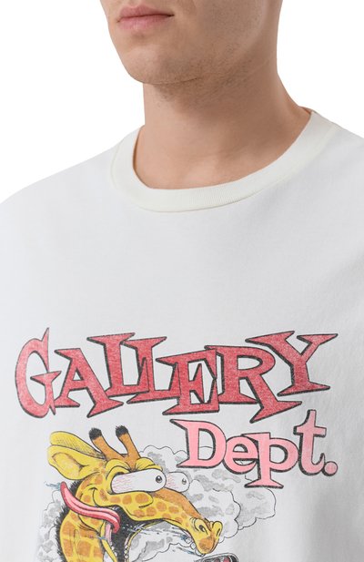 Хлопковая футболка GALLERY DEPT., арт. RGT-10301, фото 5