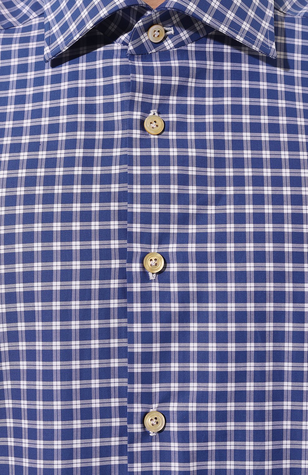 Хлопковая рубашка KITON, арт. UCIH0863708, фото 5