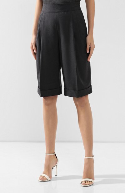 Шорты из смеси хлопка и шерсти DRIES VAN NOTEN, арт. 192-30937-8285, фото 3