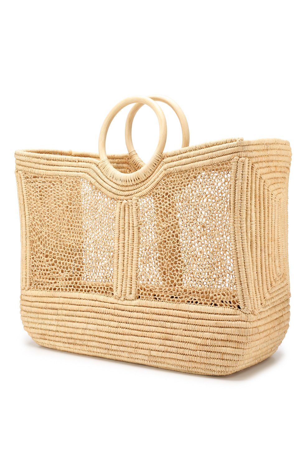Сумка из рафии MANA SAINT TROPEZ, арт. BIG BAG IN RAFFIA, фото 3