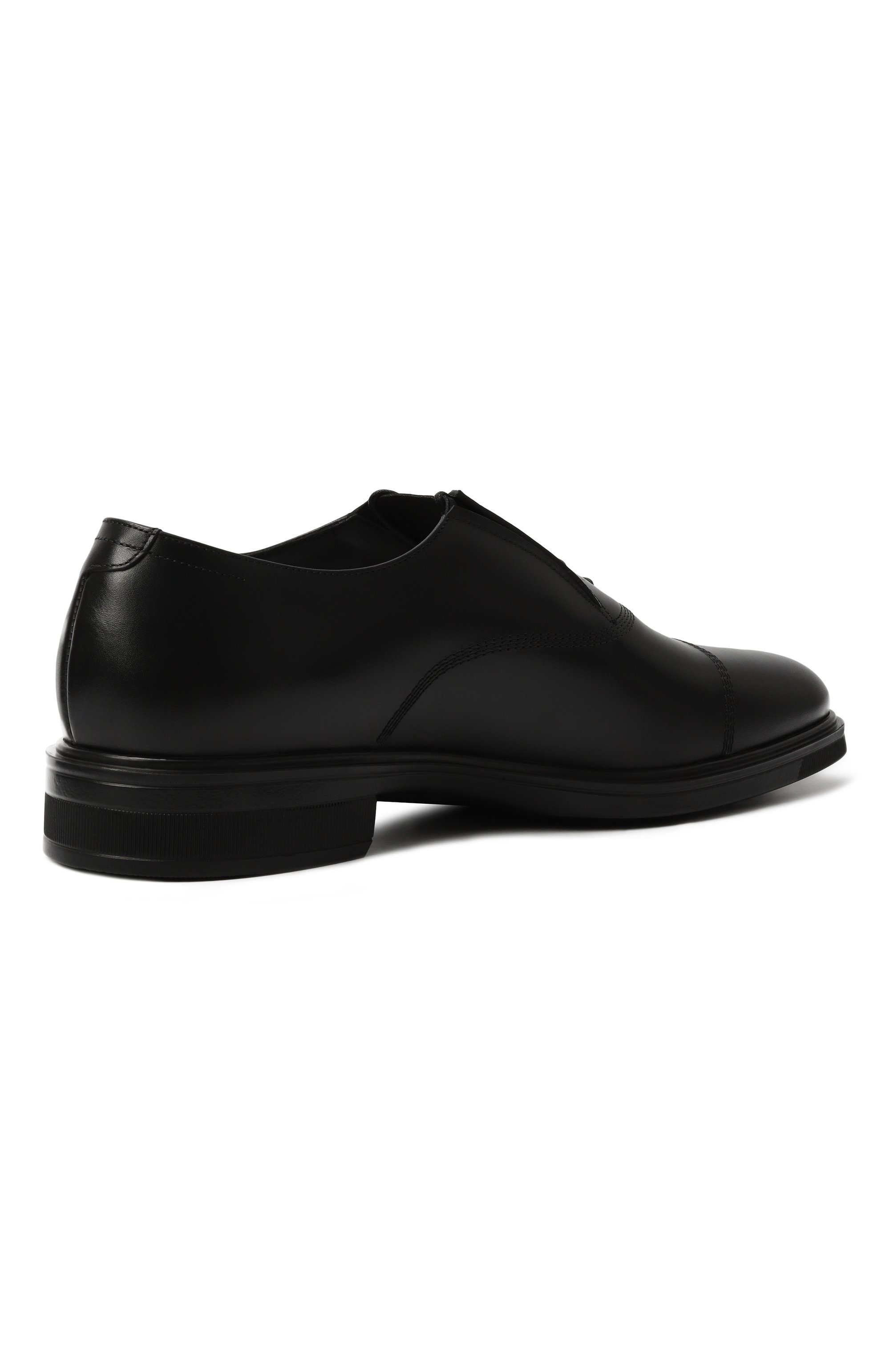 Кожаные оксфорды W.GIBBS, арт. 0990001/VIT.TECHN0H0RSE, фото 5