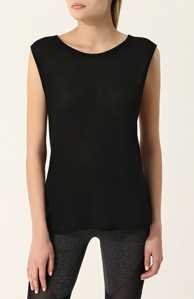 Майка KORAL ACTIVEWEAR черного цвета по цене 11200 руб., арт. A6033J07, фото 3 Майка KORAL ACTIVEWEAR, арт. A6033J07, фото 3