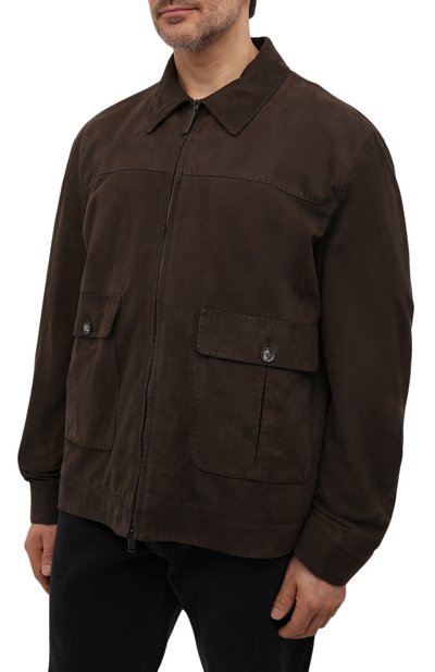 Замшевая куртка BRIONI, арт. PLAV0L/P1701, фото 3