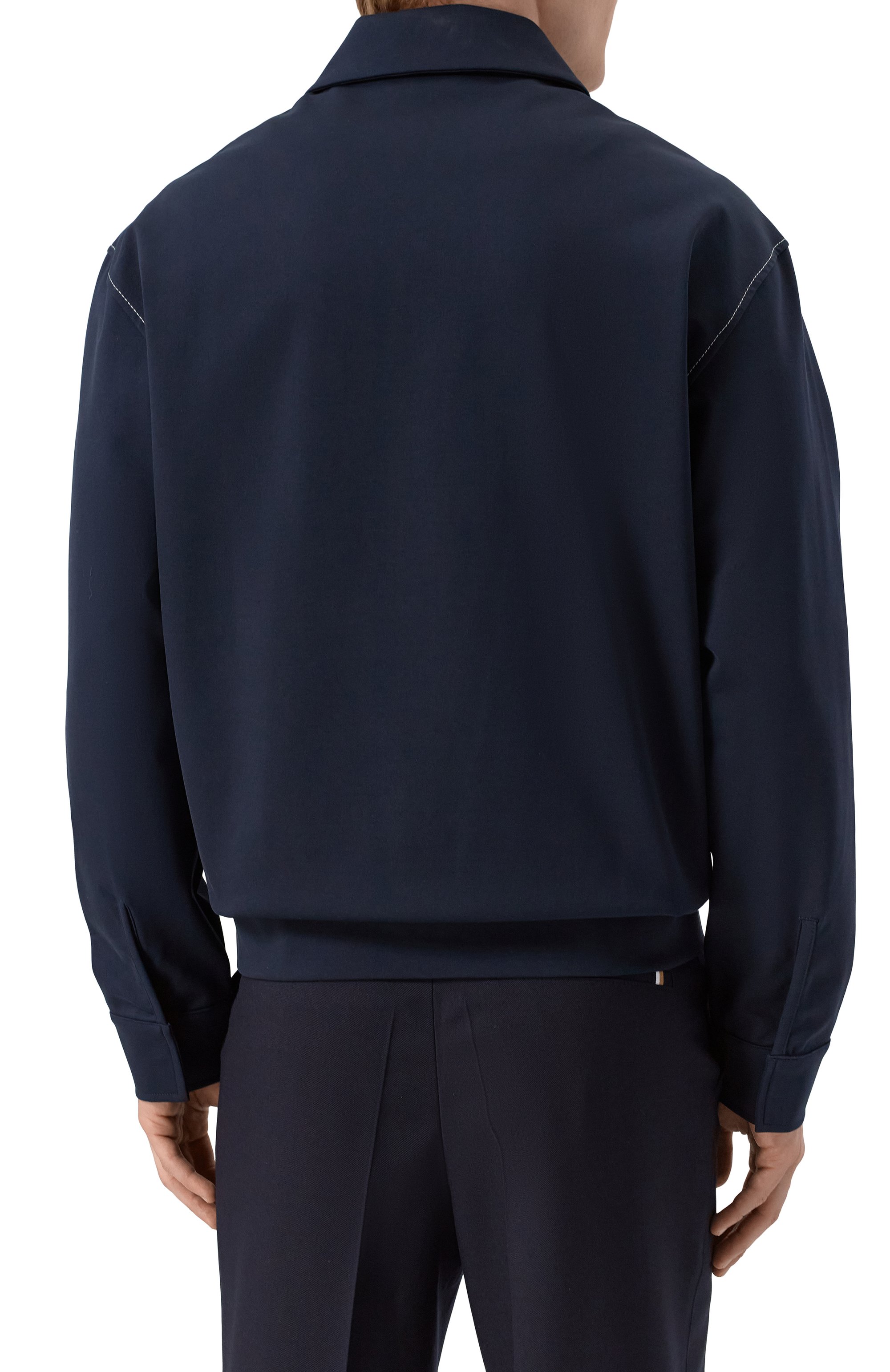 Хлопковое поло BOSS, арт. 50543406, фото 4