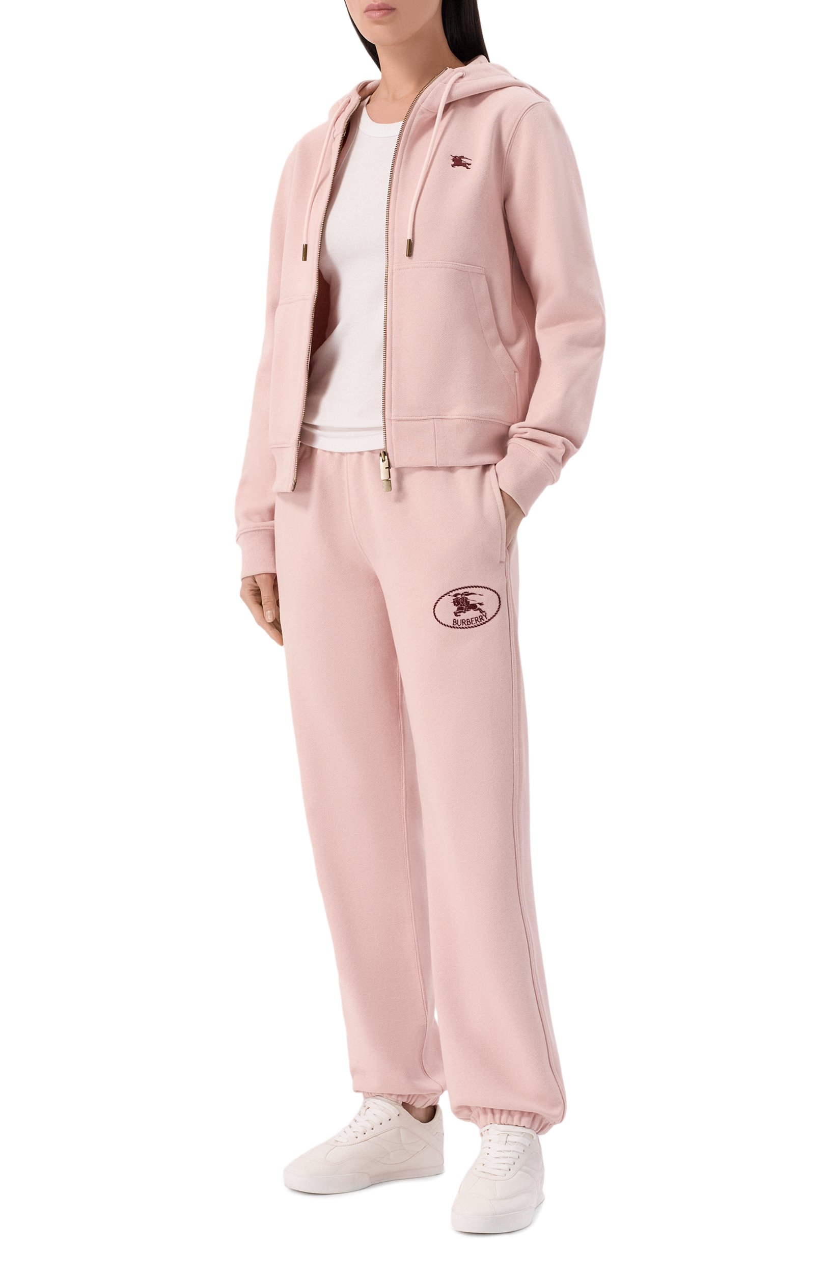 Хлопковые джоггеры BURBERRY, арт. 8131903, фото 2