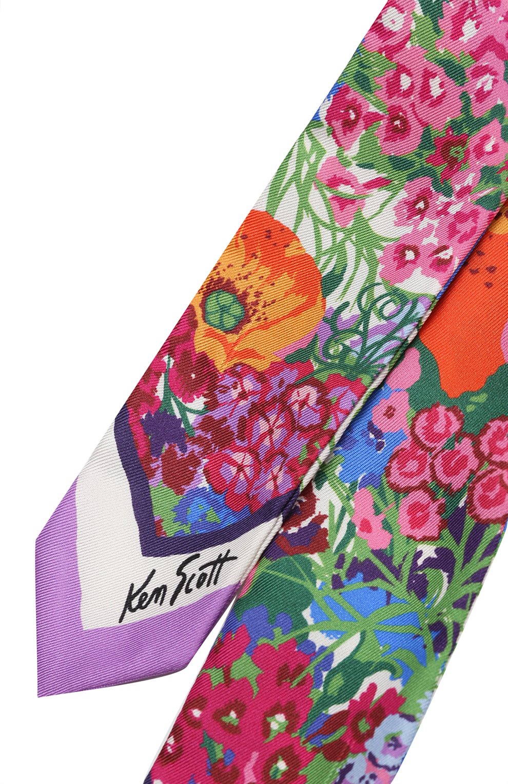 Шелковый шарф-бандо gucci x ken scott GUCCI, арт. 652896 3G001, фото 3