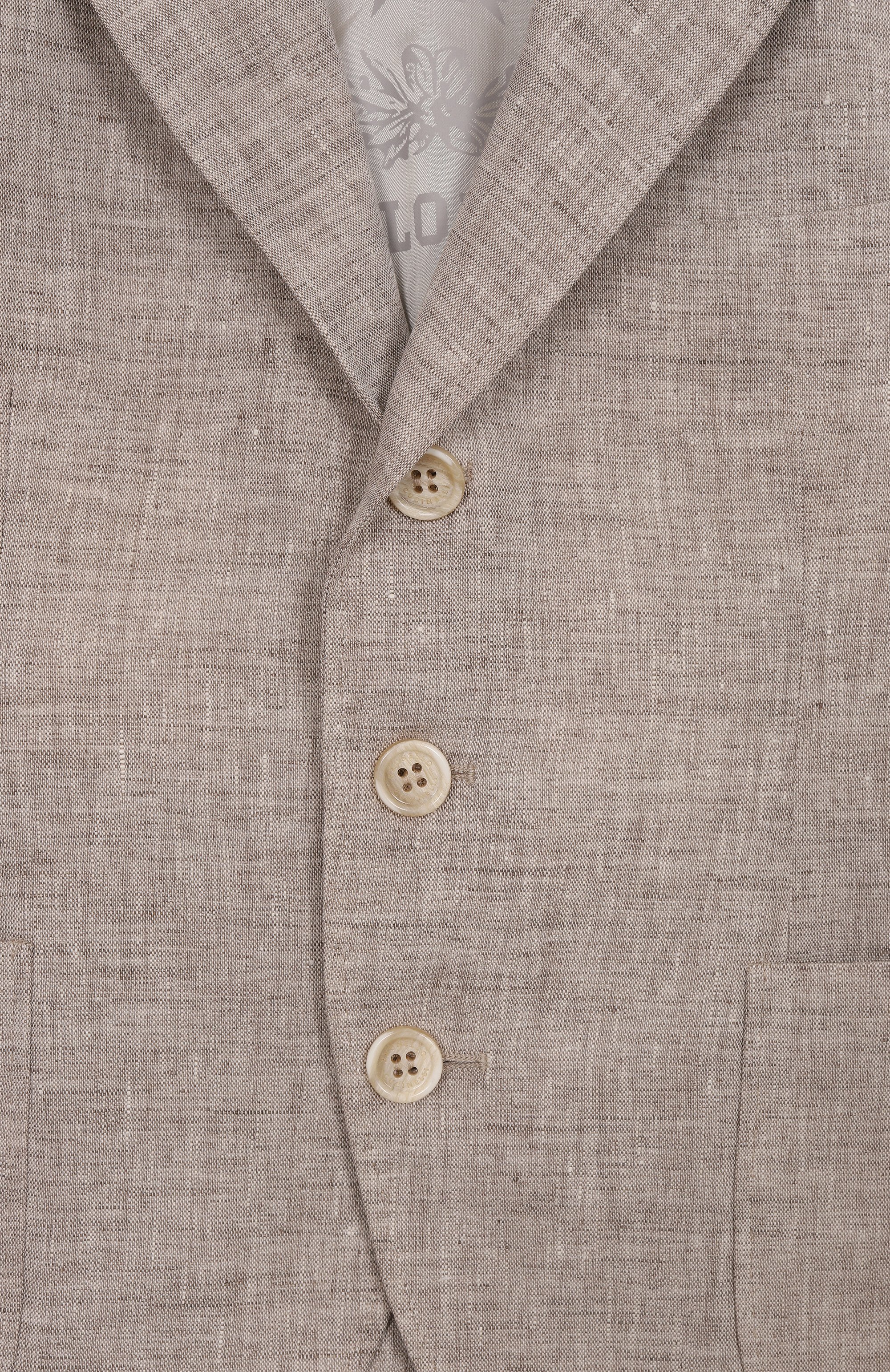 Льняной пиджак BRUNELLO CUCINELLI, арт. BB430K729C, фото 3