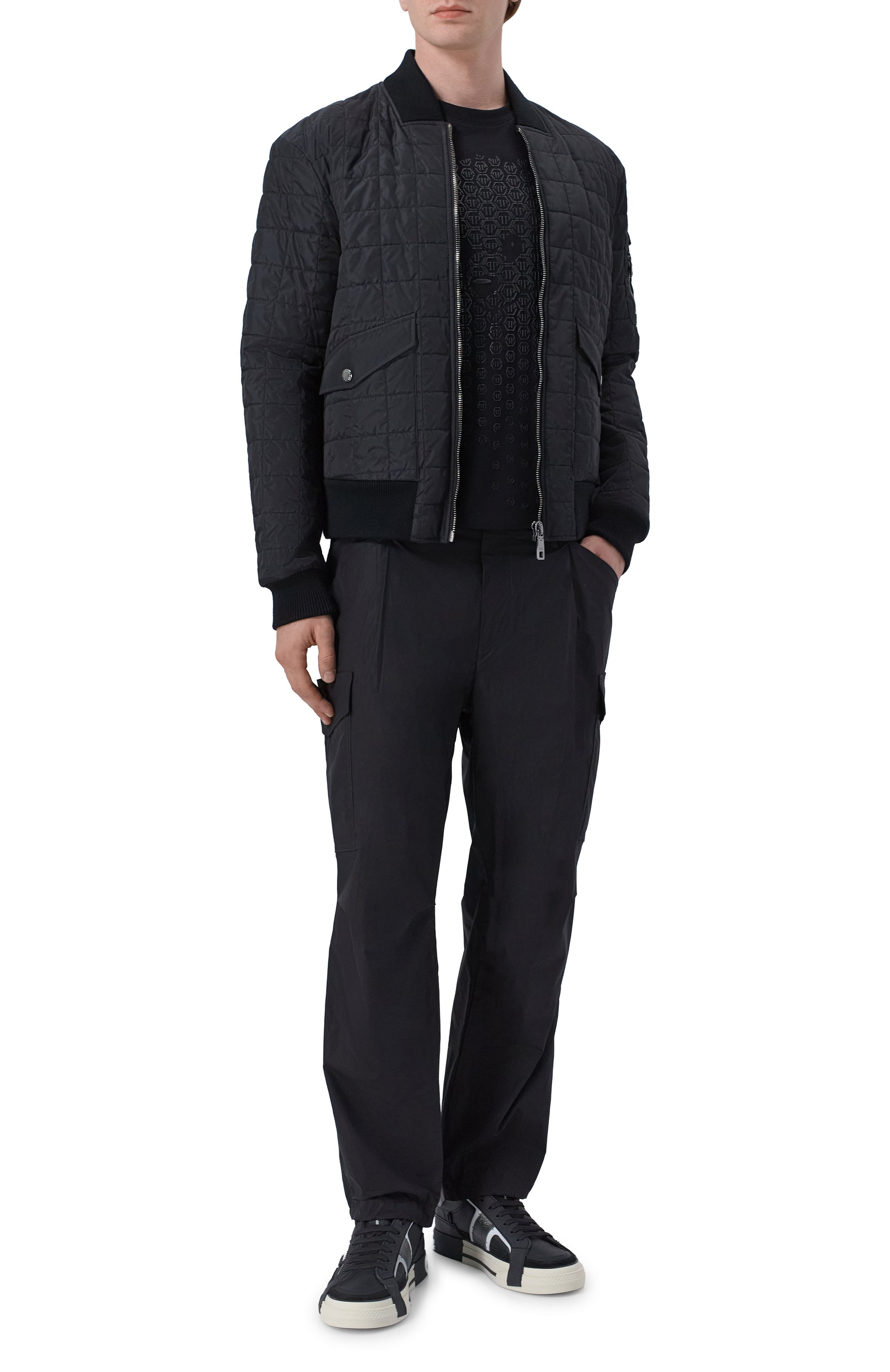 Хлопковая футболка PHILIPP PLEIN, арт. SAFC MTK8685 PJY002N, фото 2