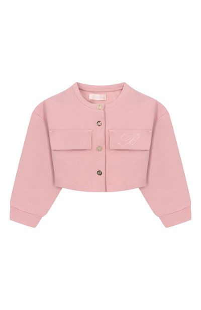 Хлопковый кардиган BLUMARINE, арт. BGFE0160/FF016