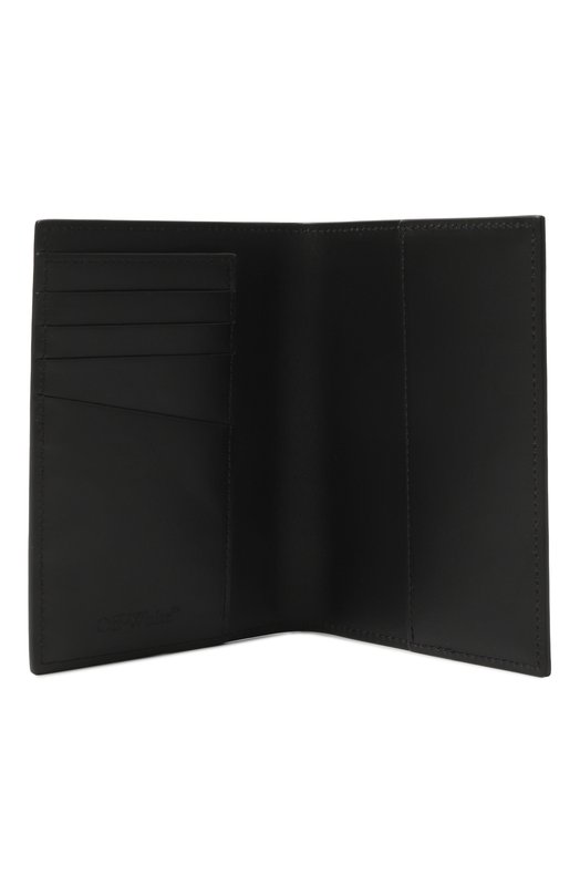 Кожаная обложка для паспорта Off-White 0MND090F25LEA001 Чёрный  0MND090F25LEA001 Фото 3