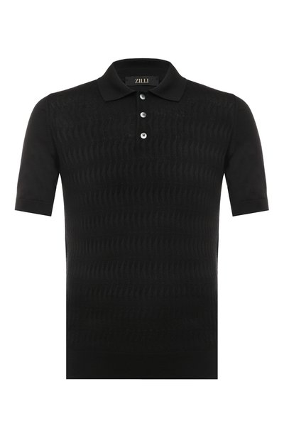 Мужская шелковое поло ZILLI, арт. KBP002M0640VTS000