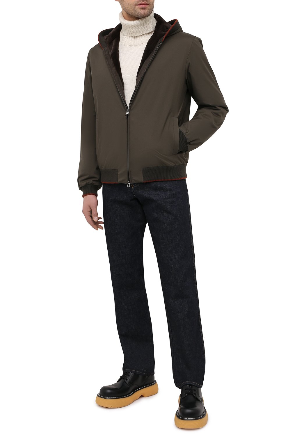 Бомбер с меховой подкладкой LORO PIANA, арт. FAI4261, фото 2