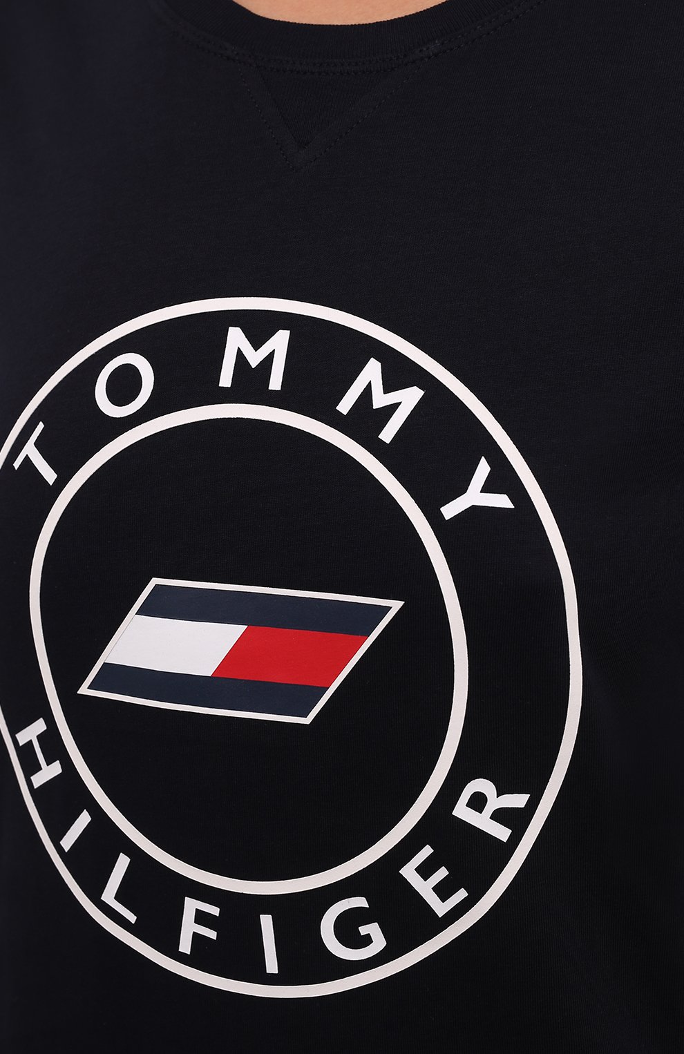 Хлопковая футболка TOMMY HILFIGER, арт. S10S101046, фото 5