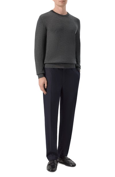 Мужские шерстяные брюки DOLCE & GABBANA, арт. GW13ET/FUBG8