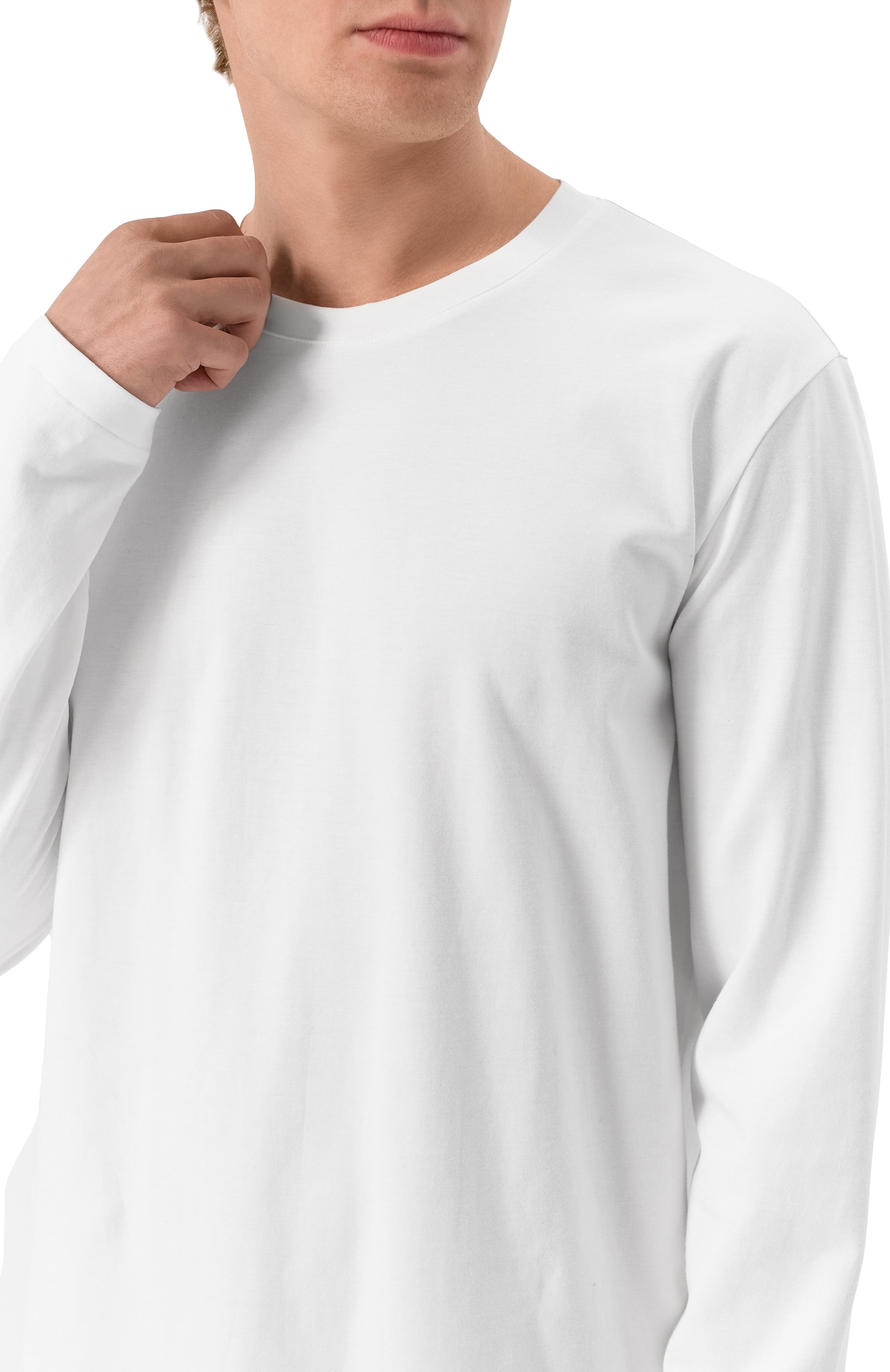 Хлопковый лонгслив ATTACHMENT, арт. AJ42-054, фото 5