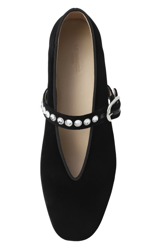 Текстильные балетки Stella Le Monde Beryl STE-VEL-BCR Чёрный  STE-VEL-BCR Фото 6