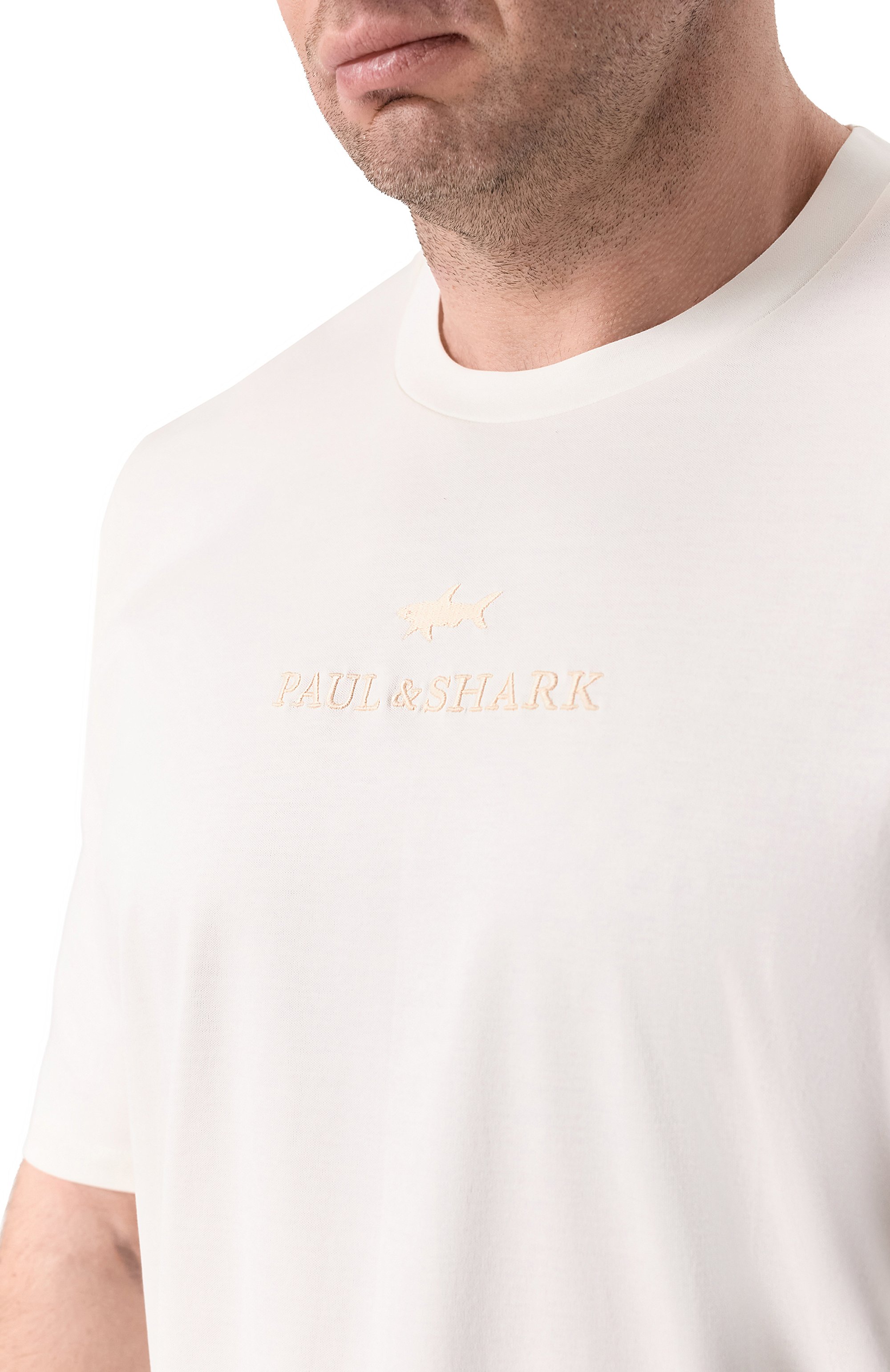 Хлопковая футболка PAUL&SHARK, арт. 26411026, фото 5