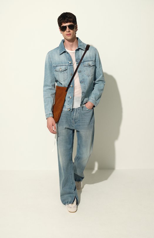 Джинсы Maison Margiela S50LA0238/S30383 Голубой  S50LA0238/S30383 Фото 7