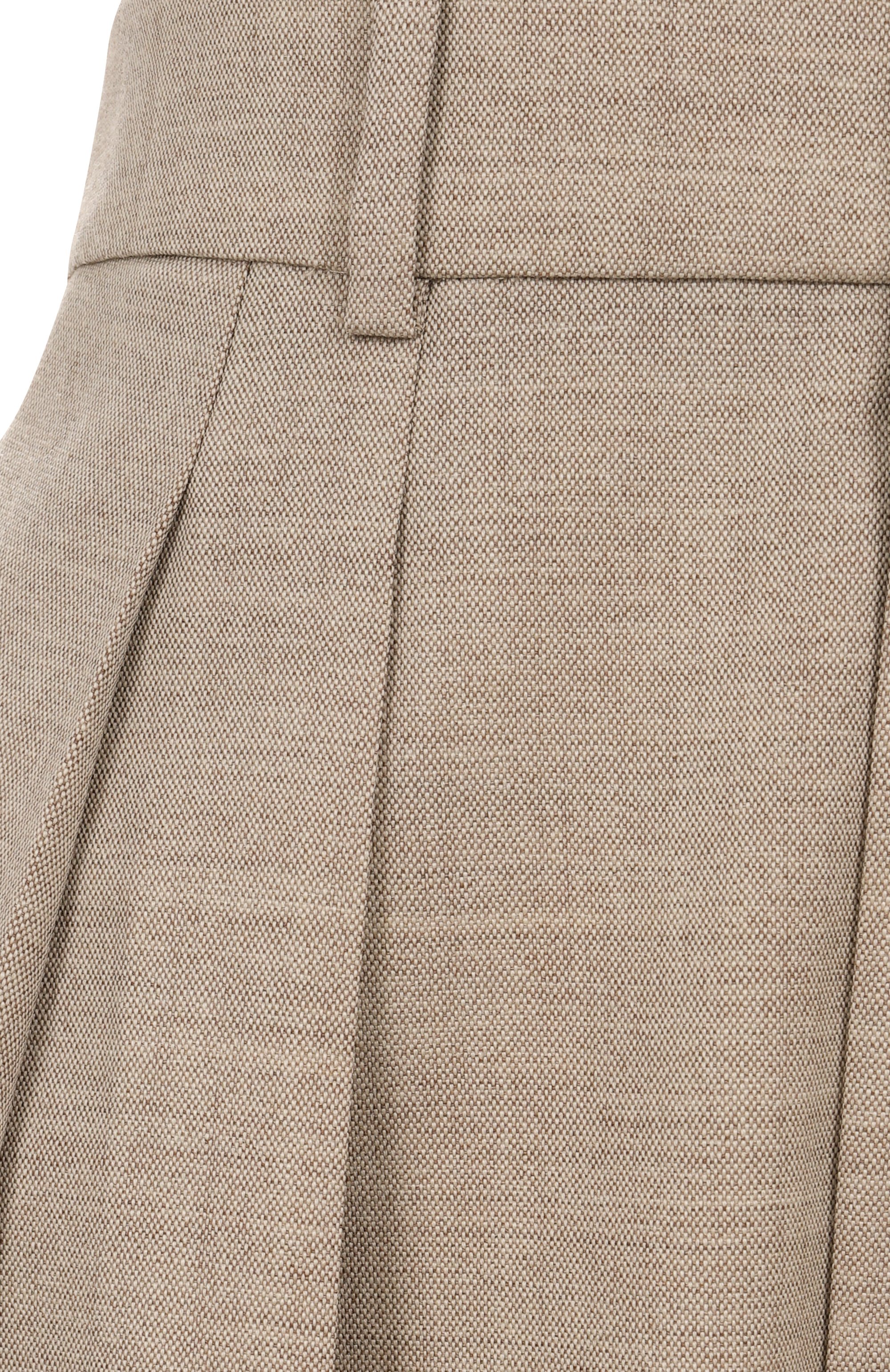 Шерстяные брюки SAINT LAURENT, арт. 824389/Y5K17, фото 6