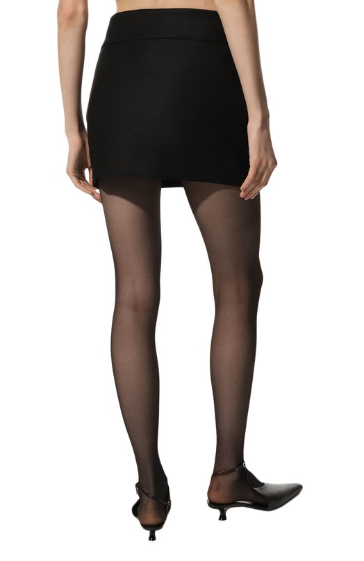 Шерстяная юбка Jacob Lee WWS09122B Чёрный  WWS09122B Фото 4