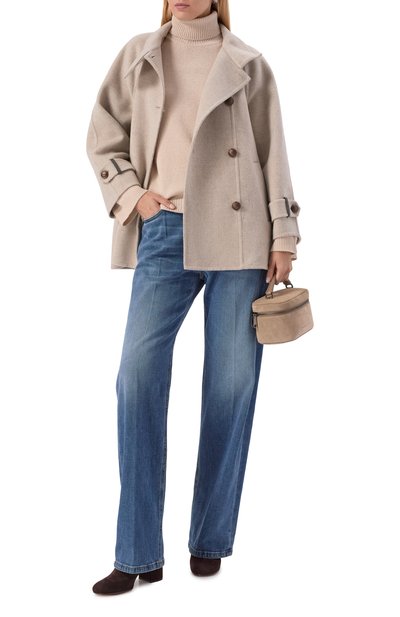 Замшевые ботильоны joelle 70 GIANVITO ROSSI, арт. G73065.70RIC.CASM0KA, фото 3