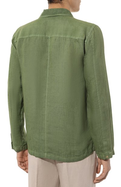 Льняная рубашка 120% LINO, арт. 31ALIM19QB/0115/S00, фото 4