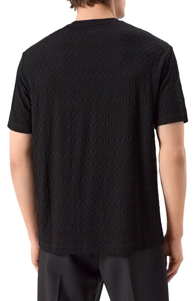 Футболка из вискозы и кашемира GIORGIO ARMANI, арт. GM001107/AF14800, фото 4
