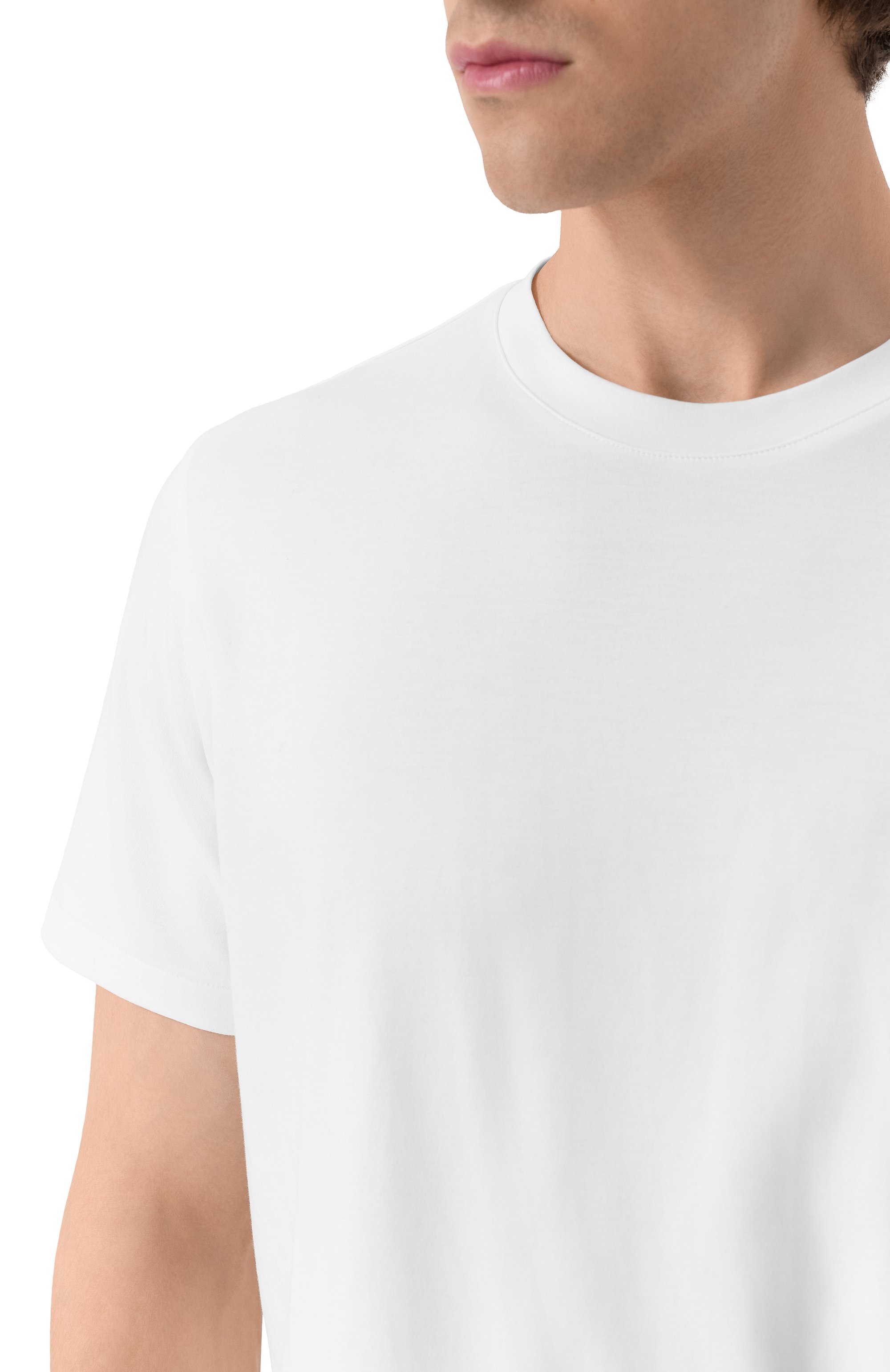 Хлопковая футболка ATTACHMENT, арт. AJ42-055, фото 5