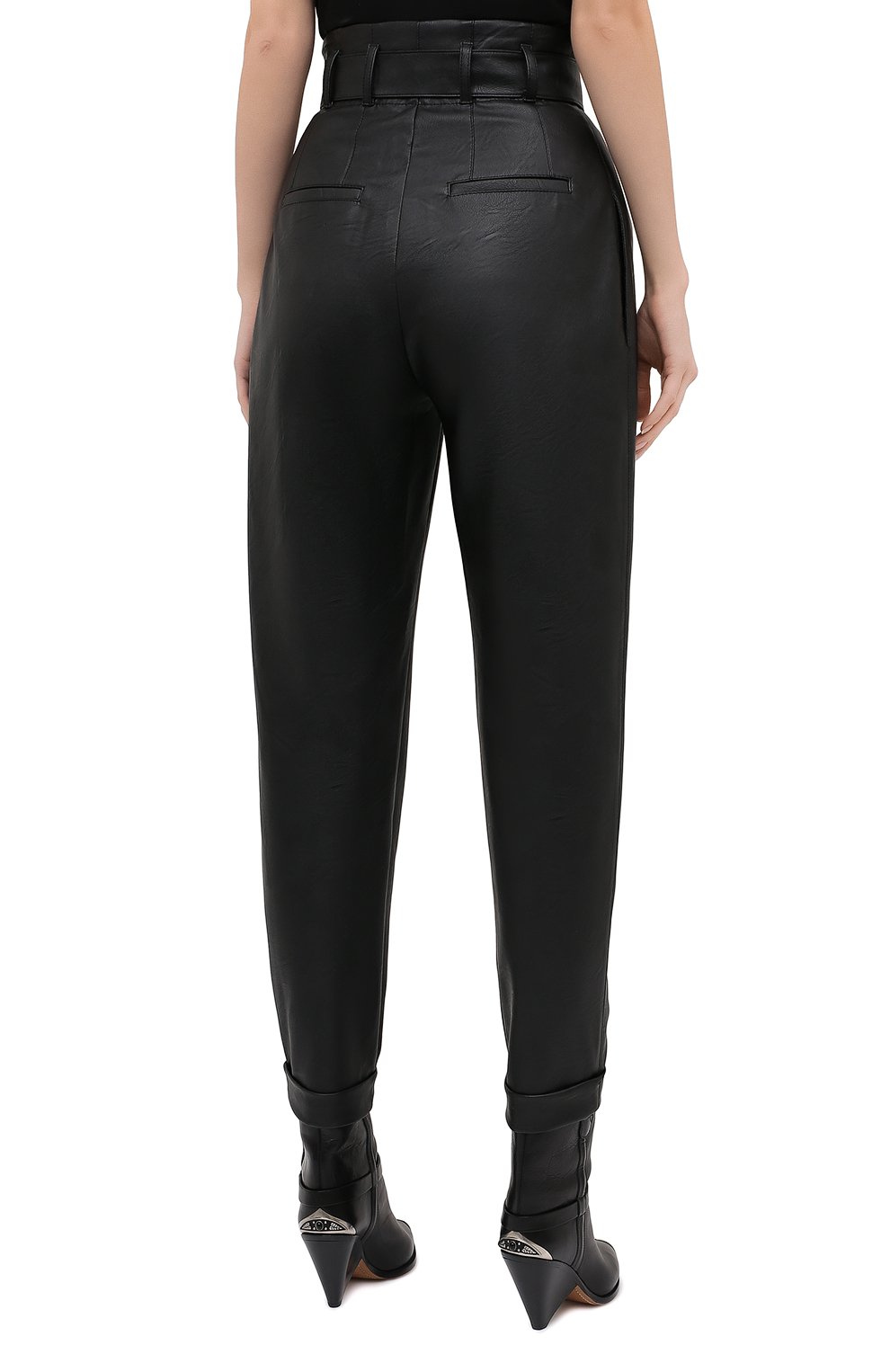 Брюки из вискозы PHILOSOPHY DI LORENZO SERAFINI черного цвета по цене 45500 руб., арт. V0303/740, фото 4 Брюки из вискозы PHILOSOPHY DI LORENZO SERAFINI, арт. V0303/740, фото 4