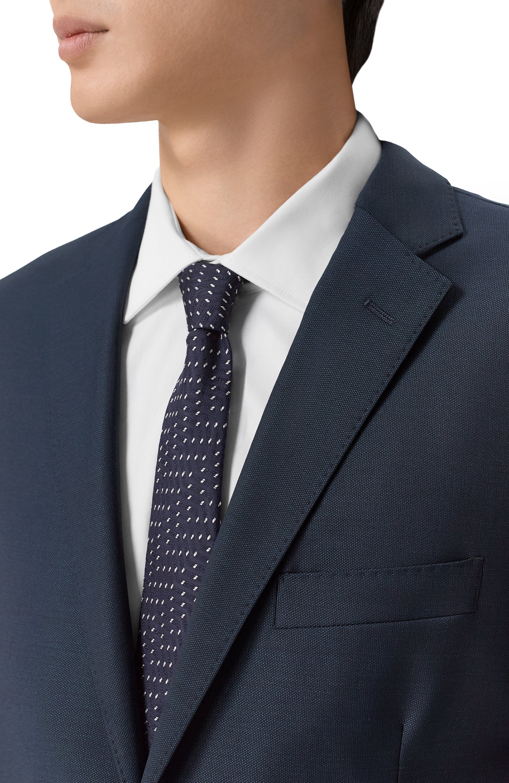 Шерстяной костюм CORNELIANI темно-синего цвета по цене 173000 руб., арт. 286005/2A17586_SET, фото 6 Шерстяной костюм CORNELIANI, арт. 286005/2A17586_SET, фото 6