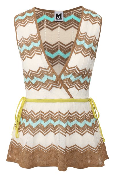 Женский топ из смеси хлопка и вискозы M MISSONI, арт. 2DN00065/2K000S