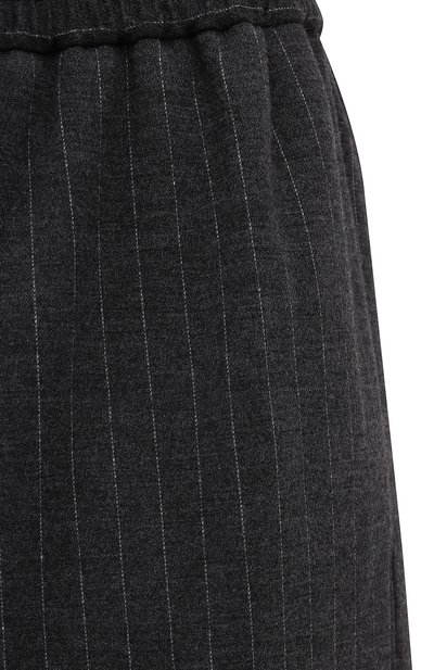 Брюки из шерсти и хлопка BRUNELLO CUCINELLI серого цвета по цене 152500 руб., арт. MA179SR589, фото 5 Брюки из шерсти и хлопка BRUNELLO CUCINELLI, арт. MA179SR589, фото 5