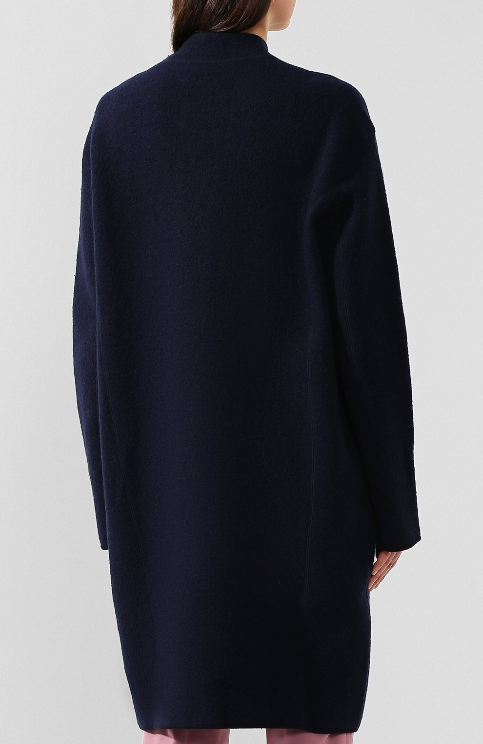 Пальто из смеси шерсти и хлопка EMPORIO ARMANI, арт. 6G2LT2/2M11Z, фото 4