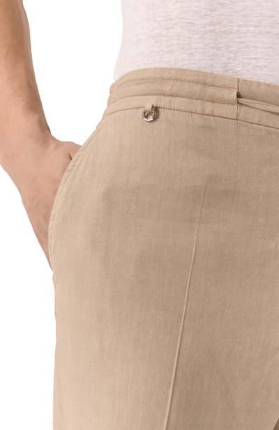 Брюки изо льна и вискозы STEFANO RICCI, арт. M1T3200283/LVI01S, фото 5