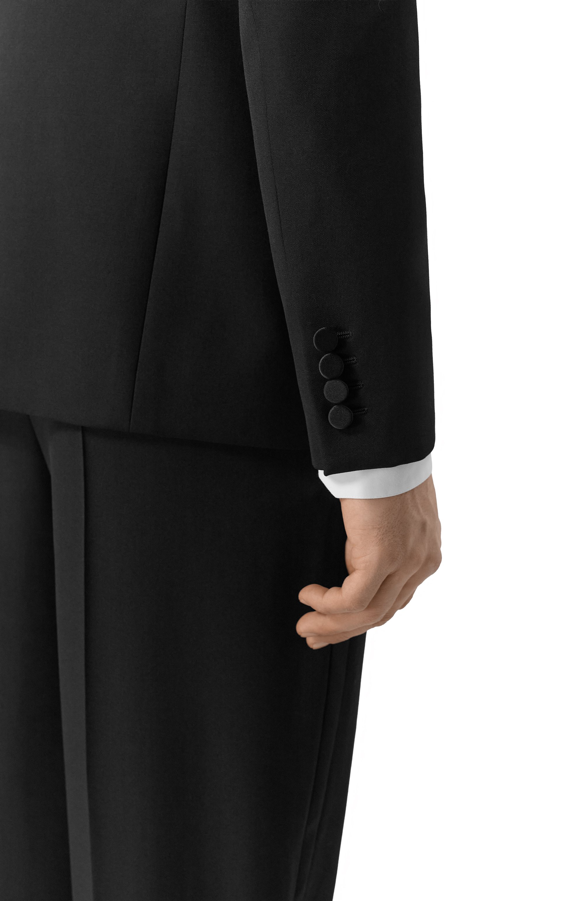 Шерстяной смокинг SAINT LAURENT, арт. 780354/Y512W, фото 5