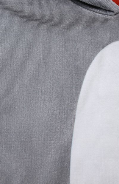 Халат-пончо STELLA MCCARTNEY серого цвета по цене 12350 руб., арт. TUCP20, фото 3 Халат-пончо STELLA MCCARTNEY, арт. TUCP20, фото 3