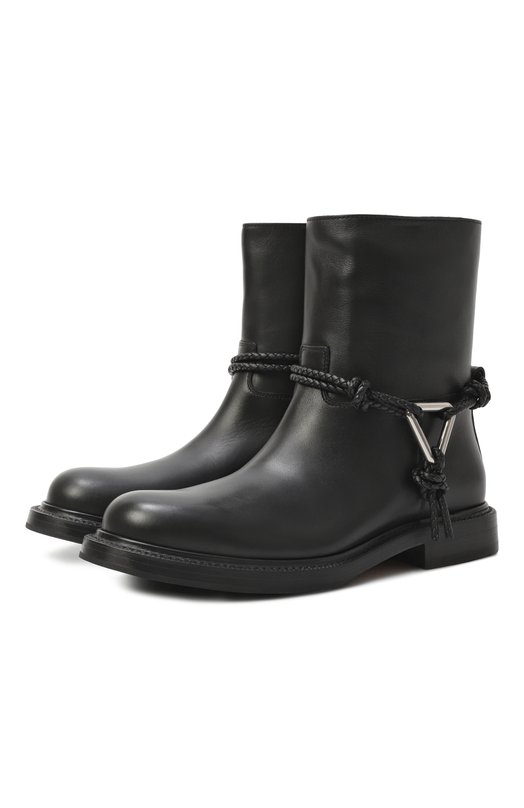 Кожаные ботинки James Bottega Veneta 843951/V60E0 Чёрный 843951/V60E0