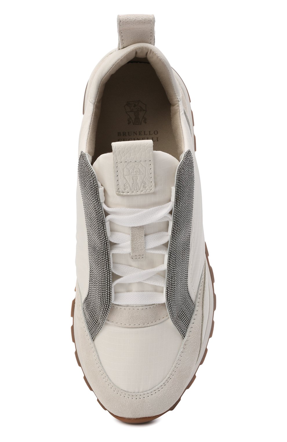 Комбинированные кроссовки BRUNELLO CUCINELLI, арт. MZSFG1561, фото 5