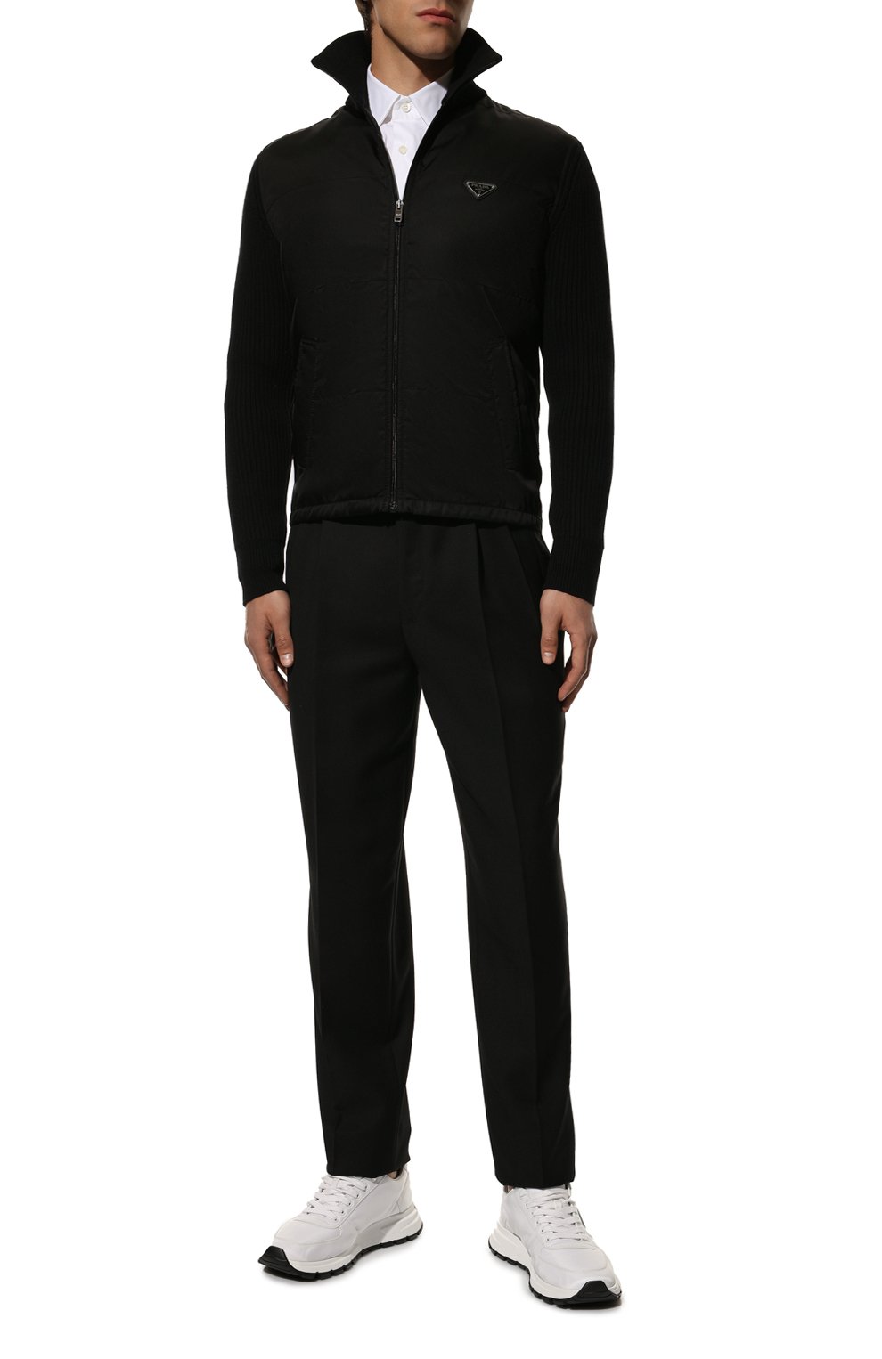 Шерстяной кардиган PRADA, арт. UMC095-1FRY-F0002-192, фото 2