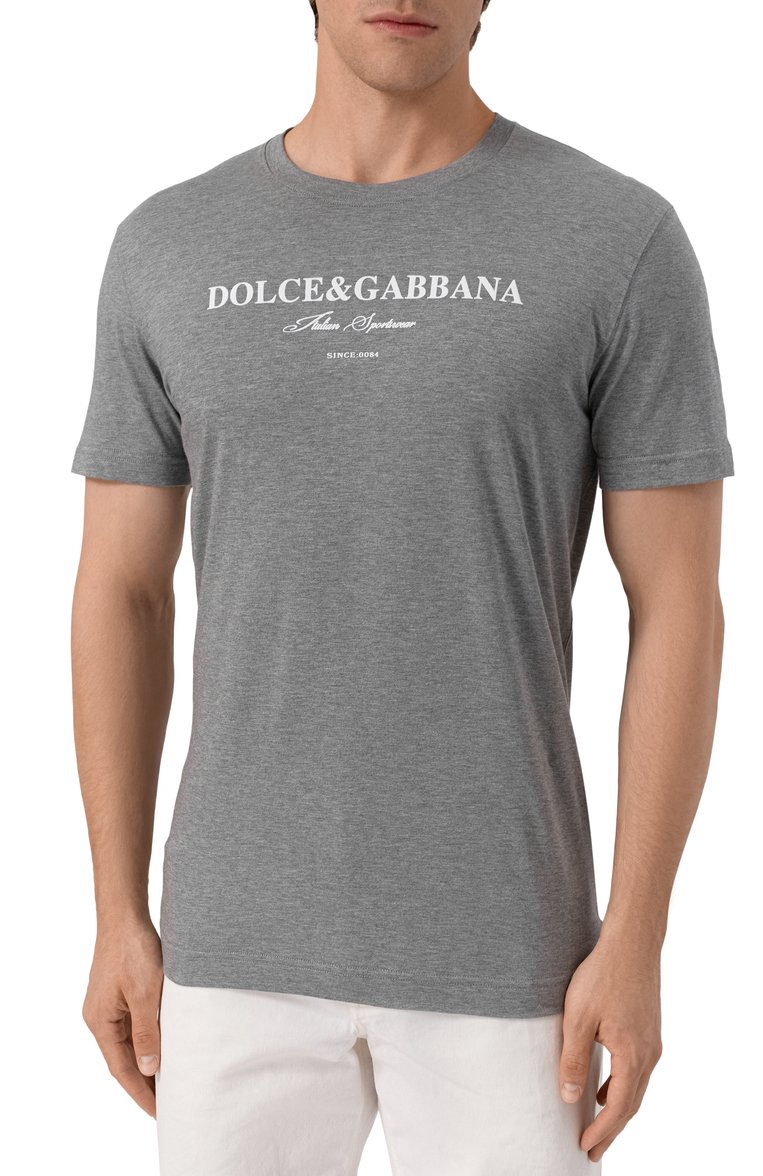 Хлопковая футболка DOLCE & GABBANA, арт. G8RN8T/G709Y, фото 1