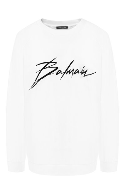 Женский хлопковый пуловер BALMAIN, арт. RF13736/I044