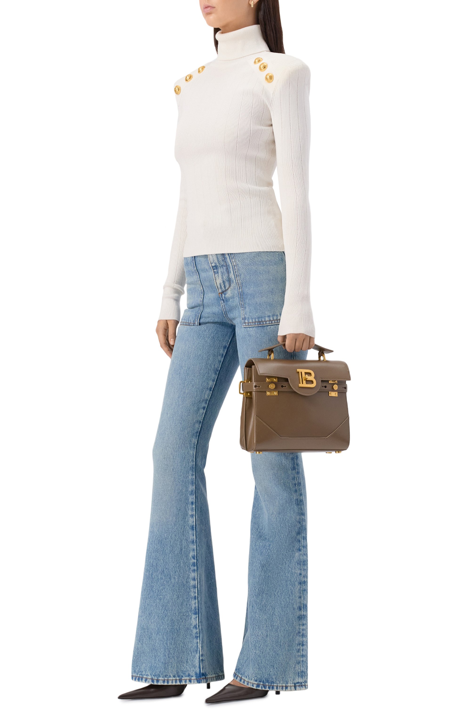 Сумка b-buzz 23 BALMAIN, арт. FN1DB526/LSLX, фото 7